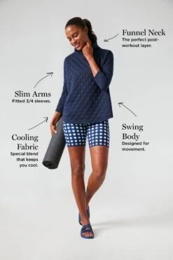 Navy Funnel Ally Swing Sweatshirt -Loeffler Randall Store 5jud12m8mLHCBBbujsgNFPwYioRBS23D 1