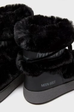 Moon Boot Black LTrack Faux Fur Boots -Loeffler Randall Store 5on69lLmXEFAQvKxfLQ10jJ4fEWwLby0 1