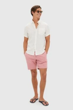 Khaki Stripe Costa Shirt -Loeffler Randall Store 5rFddixrBXN7PWICGycDZKD2oyreW0qe 1