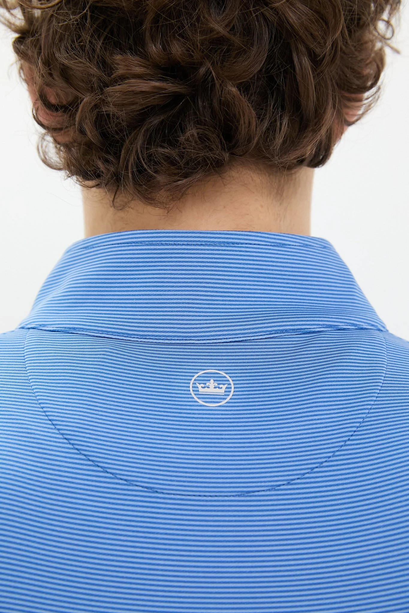 Peter Millar Sailor Blue Perth Sugar Stripe Performance Quarter-Zip 6 Peter Millar Sailor Blue Perth Sugar Stripe Performance Quarter-Zip - Image 6