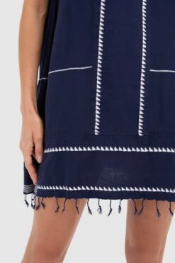 Nunu Navy Elina Caftan -Loeffler Randall Store 7NdkN8NvGRCawIj3Iyc5te1UpFZ8hN4F 1