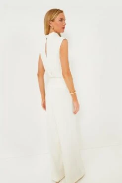 Marella Wool White Lilia Jumpsuit -Loeffler Randall Store 7TQVms95rdaFheDpqK4OOaGFiWWWnKIl 1