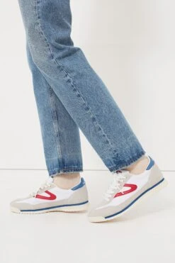 Tretorn Women's Red And Navy Rawlins Sneakers -Loeffler Randall Store 7WlI21tWJuIuBloX5YgR5801wo33l8qQ 1