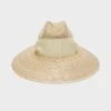 Ivory Hollyhock Sun Hat