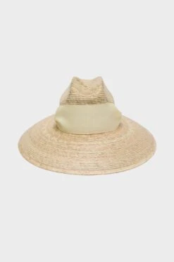 Ivory Hollyhock Sun Hat