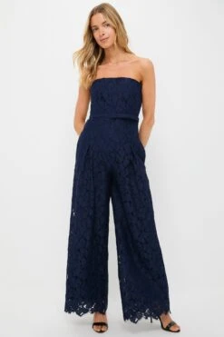 Midnight Rebecca Strapless Jumpsuit