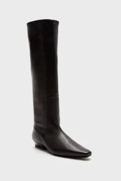 Staud Black Wally Flat Boot