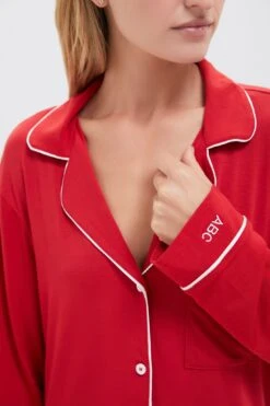 Eberjey Haute Red Gisele Sleepshirt -Loeffler Randall Store 8LAhkeXoVfJyRanZYdeQsPoqntC9oHtP 1