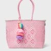 Neon Pink Cocoles Medium Citron Bag