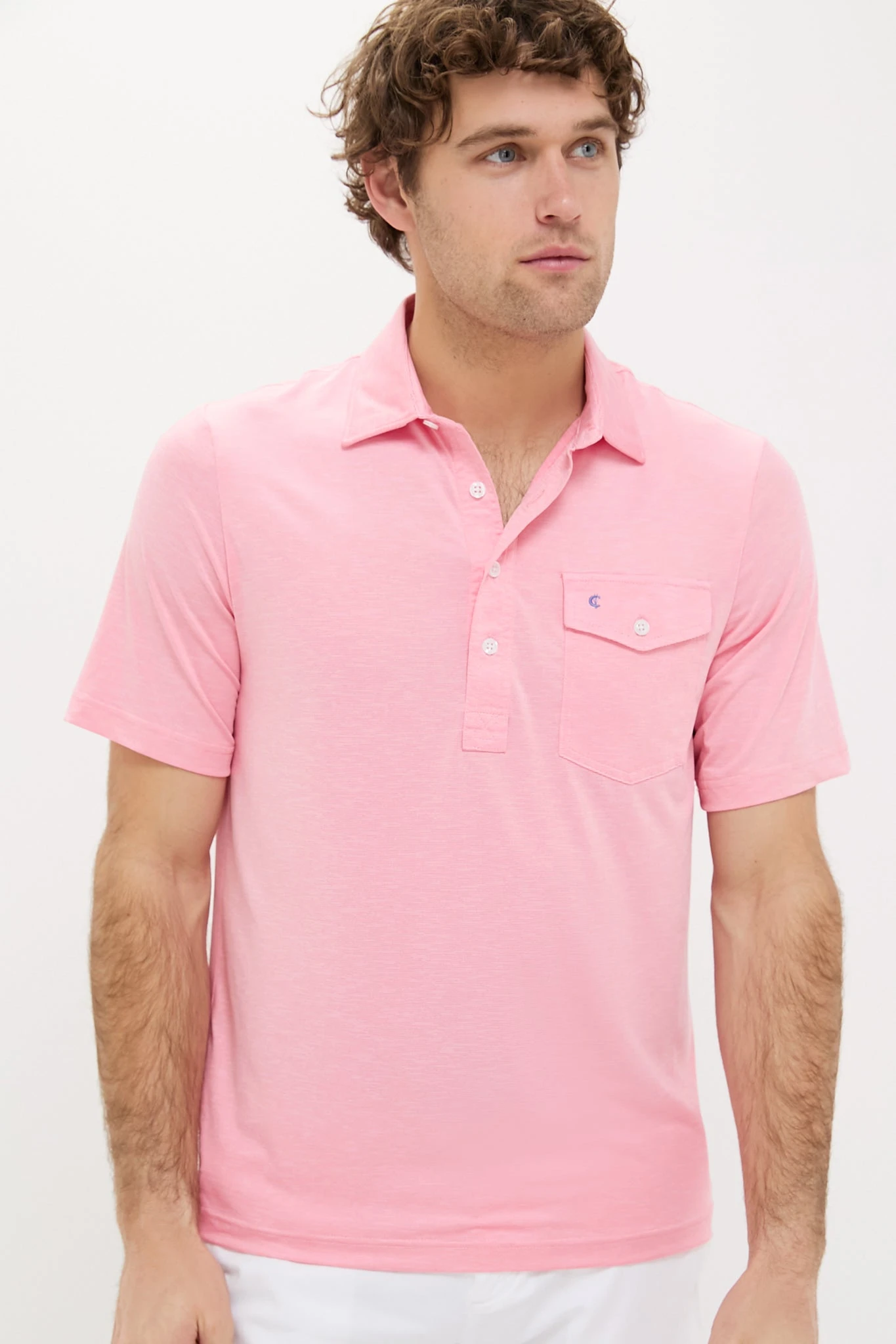 Strawberry Marg Heather Performance Sport Players Shirt 6 Strawberry Marg Heather Performance Sport Players Shirt - Image 6