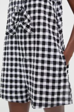 Black Gingham Myla Romper -Loeffler Randall Store 8nYdqJQNDhgcMnAijSmtGgfboY9sPHzF 1