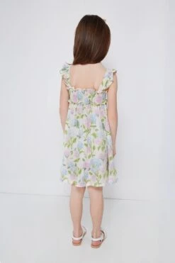 Hydrangeas Smocked Ruffle Sundress -Loeffler Randall Store 8x1sj6gffrcDE61fVbjsQFj3L9iPm3p2 1