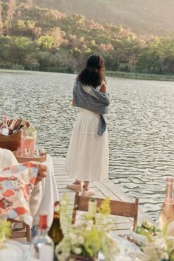 Marled Blue Cotton Americana Sweater -Loeffler Randall Store 929erQv3jiuOnJAFyiDaB03uYAwDlbML 1