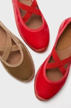 Coral Chico Velvet Espadrilles -Loeffler Randall Store 99DQfwnNDYEw2nQGB3Mc8uZeKjIKBlrS 1