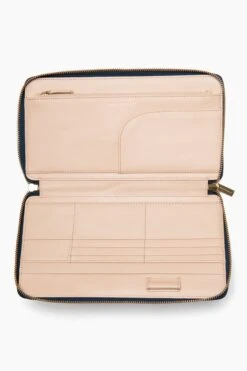 Navy Pebble Leather Travel Wallet -Loeffler Randall Store 9O6lbSIikDygvzQTu86HqNCdfYfUrpet 1