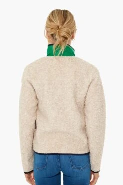Natural Heather Sherpa Fleece Jacket 10 Natural Heather Sherpa Fleece Jacket -Loeffler Randall Store 9Ufqx7YAABfdugsQG5CdAPCxXBMr8BTs 1