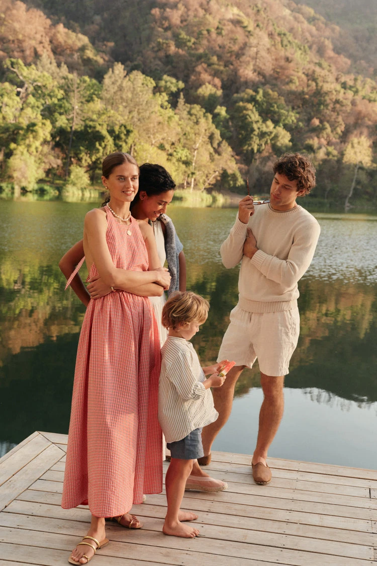 Weathered Sand Essential Linen Short 2 Weathered Sand Essential Linen Short - Image 2