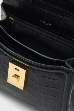 Black Croc Paris Bag -Loeffler Randall Store 9g7bVLVeLqOlURgG5ZIHlYggmJksgqcQ 1