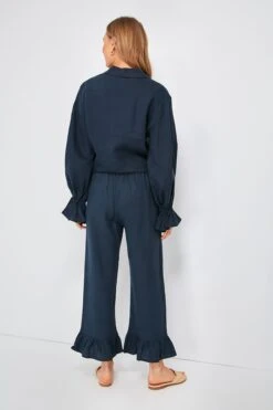 Navy Rumba Linen Lounge Suit 8 Navy Rumba Linen Lounge Suit -Loeffler Randall Store 9oDRejpXX4cypPxjml5CVDPnbl2b382t 1