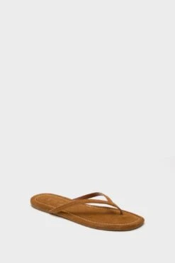Staud Tan Freja Thong Sandal