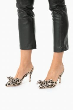 Loeffler Randall Leopard Sylvana Pleated Knot Slingback Pump -Loeffler Randall Store AJCz4JK4bxiub1wGh27mEi11Z2S2WGQb 1