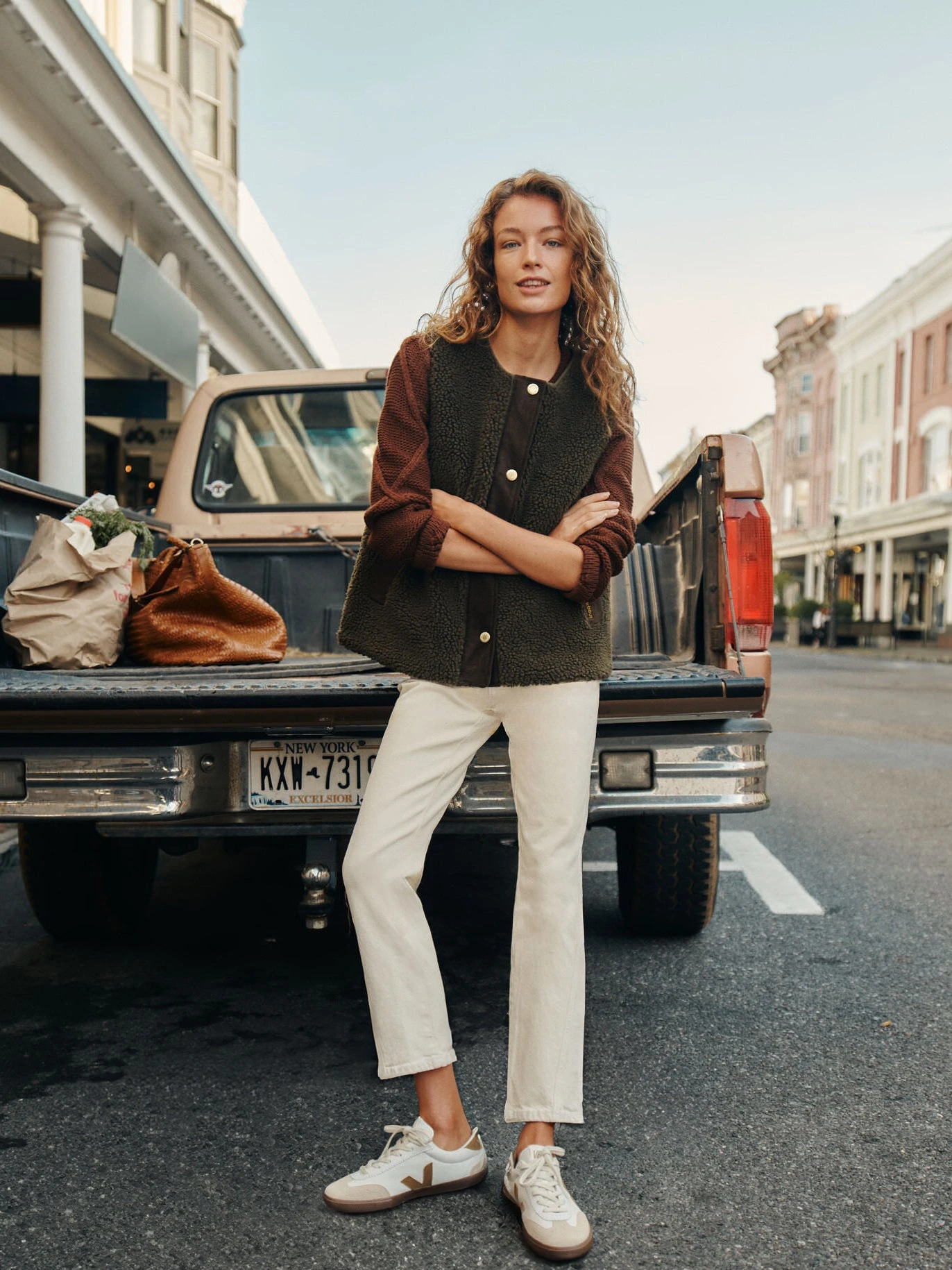 Veja White Tent Bark Volley Sneakers 6 Veja White Tent Bark Volley Sneakers - Image 6