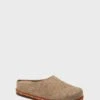 Taupe Sami Felt Slippers