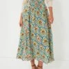 Tea Time Flower Tucker Skirt