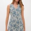 Cornflower Toile Suni Dress