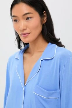 Eberjey Cornflower Gisele Long PJ Set -Loeffler Randall Store AwzB6NU6LxmNYONfKWPlIkmg1aXhybrD 1