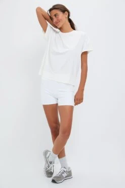 White Cane 4 Inch Aaron Tennis Short -Loeffler Randall Store BSIyEYNg8nEtWVW6xH9xzTuPizrd1acf 1