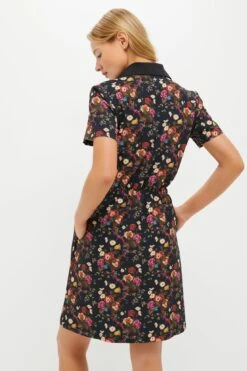 Baroque Floral Short Sleeve Performance Jersey Alcott Golf Dress -Loeffler Randall Store Bmc7eW6izWTc7DwAVbNdjQ6B1vwRYMDk 1