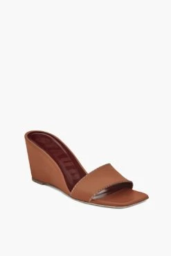 Staud Tan Billie Wedge