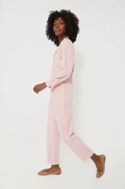 Blush Pink Herringbone Standard Zip Jumpsuit 8 Blush Pink Herringbone Standard Zip Jumpsuit -Loeffler Randall Store BwXqjH5dUcf0XpHQQSxeSD1XXTrUYnsB 1
