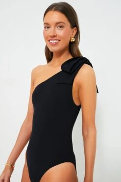 Black One Shoulder Bow Maillot 8 Black One Shoulder Bow Maillot -Loeffler Randall Store C1WVsYIr8suUINVRsjDHgEn0lmx9GTEC 1
