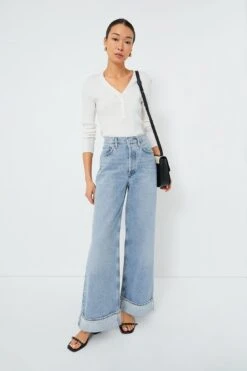 Winter White Hendrix Henley -Loeffler Randall Store C5h83h74ORVJ9VkrzMmTDdkU2XJUtDuT 1