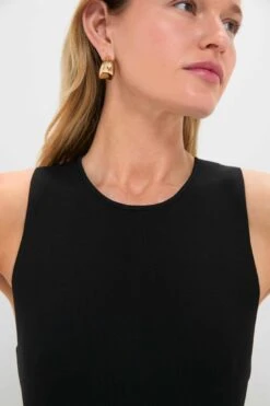 Black & Cream Charlotte Knit Midi Dress -Loeffler Randall Store CCUZu3EwPoGlYuX04j6K5Z5FJbxFDBHK 1