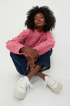 Punchy Pink PomPom Lainey Sweater -Loeffler Randall Store CVSKY9sdYK19AtFTurIukl8ar6tSp13H 1