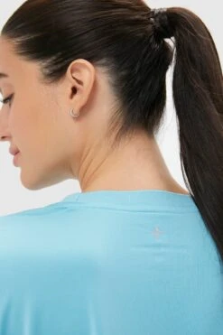 Milky Blue Long Sleeve Performance Jersey Ryan Boyfriend Tee -Loeffler Randall Store CdqwE7PD1jEyj4bSqFOzKgRca65fMhOT 1