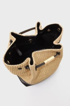 Warm Raffia And Black New York Bucket Bag -Loeffler Randall Store Cj6qvvdeCvDXdOdig7iLMJ3Xd0jB7e4g 1