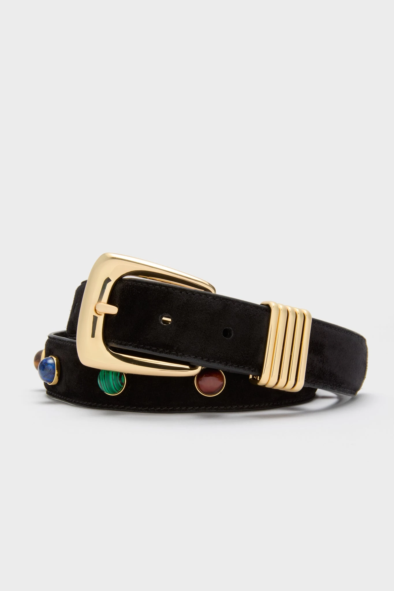 Veronica Beard Black Stone Embellished Harness Belt 1 Veronica Beard Black Stone Embellished Harness Belt