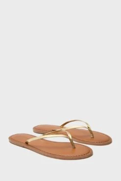 Vineyard Vines Gold Skinny Strap Flip Flops -Loeffler Randall Store D8BzzihavOqPbferkv3P53QEwxH7fFrk 1