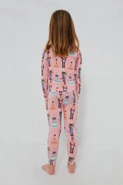 Pink Nutcracker Ballet Kids Bamboo PJ Set -Loeffler Randall Store DlRqhh8mzA9EtMLjqDXu5iDI7F6WuGdG 1