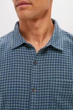 Marine Layer Navy Green Gingham Stretch Selvage Shirt 10 Marine Layer Navy Green Gingham Stretch Selvage Shirt -Loeffler Randall Store DxviIhrj9TtOeEGO0MdjuPFmp66tEM6U 1