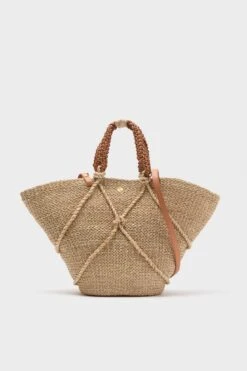Natural Medium Corda Tote