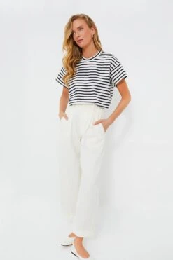 Blue Striped Presley Boyfriend Tee 11 Blue Striped Presley Boyfriend Tee -Loeffler Randall Store EU5M2n23iRqFfJEAEJySO2wdefMcFWmd 1