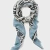 Blue Filigree Silk Cashmere Blend Large Scarf -Loeffler Randall Store EnBIkBhkvwchQCuoxjnVwIEUEmJ1cxbJ 1