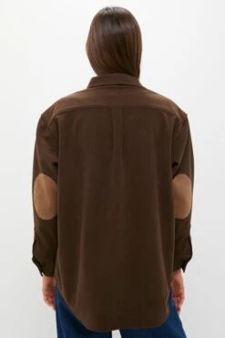 Brown Corduroy Fleece Lined Banks Shirt Jacket 9 Brown Corduroy Fleece Lined Banks Shirt Jacket -Loeffler Randall Store EsApgXGHu9dJjC28P6MkkOAmi7YsGudY 1
