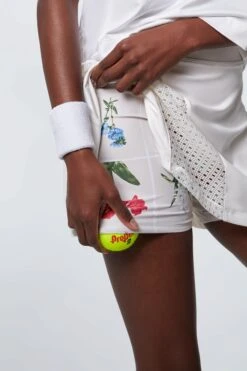White And Fresh Buds 15 Inch Naomi Tennis Skirt -Loeffler Randall Store Esg6H5qTZYGgyTw1vVZCiKSDirsv6zkn 1