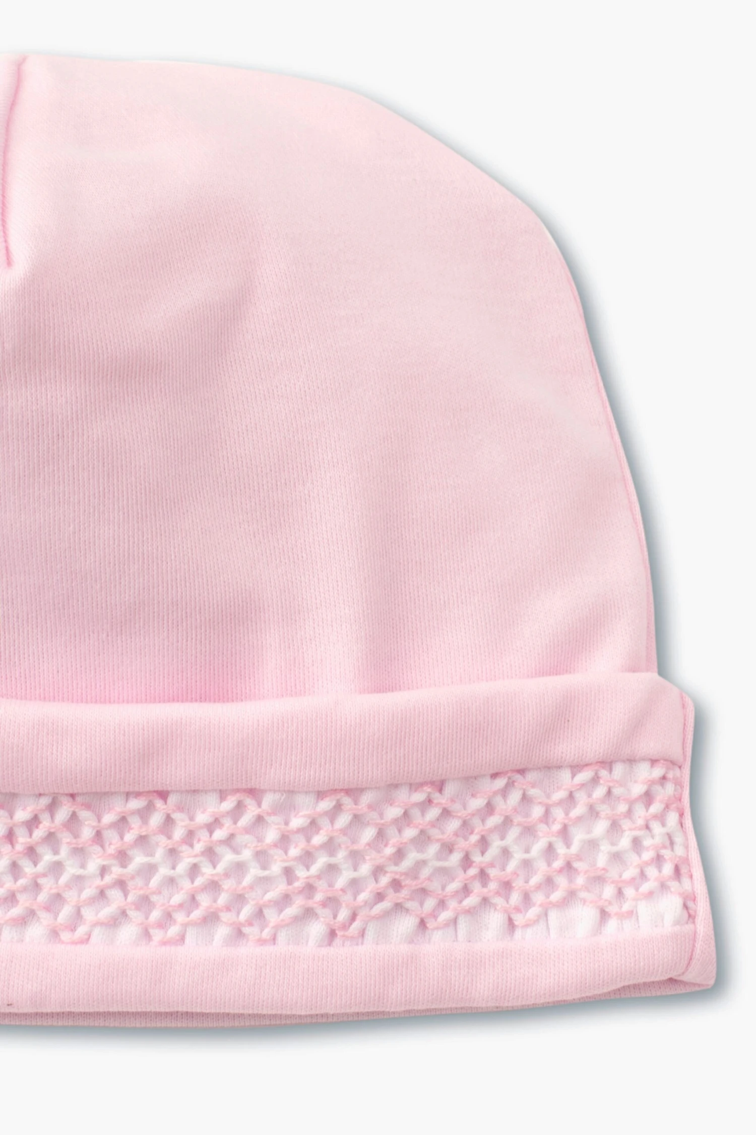 Pink Hand Smocked Hat 2 Pink Hand Smocked Hat - Image 2